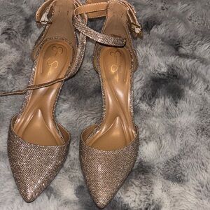 Elegant Women's Glitter Heels